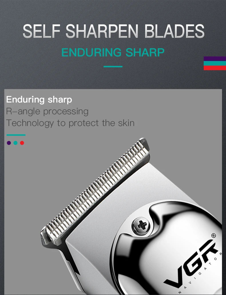 VGR V-071 T-Blade Cordless Barber Trimmer