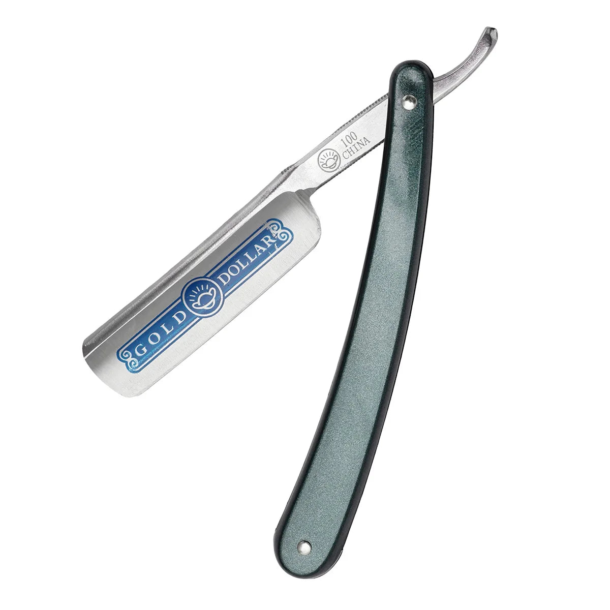 BARBERTOP Professional Straight Razor — Iron Frame, Replaceable Blade