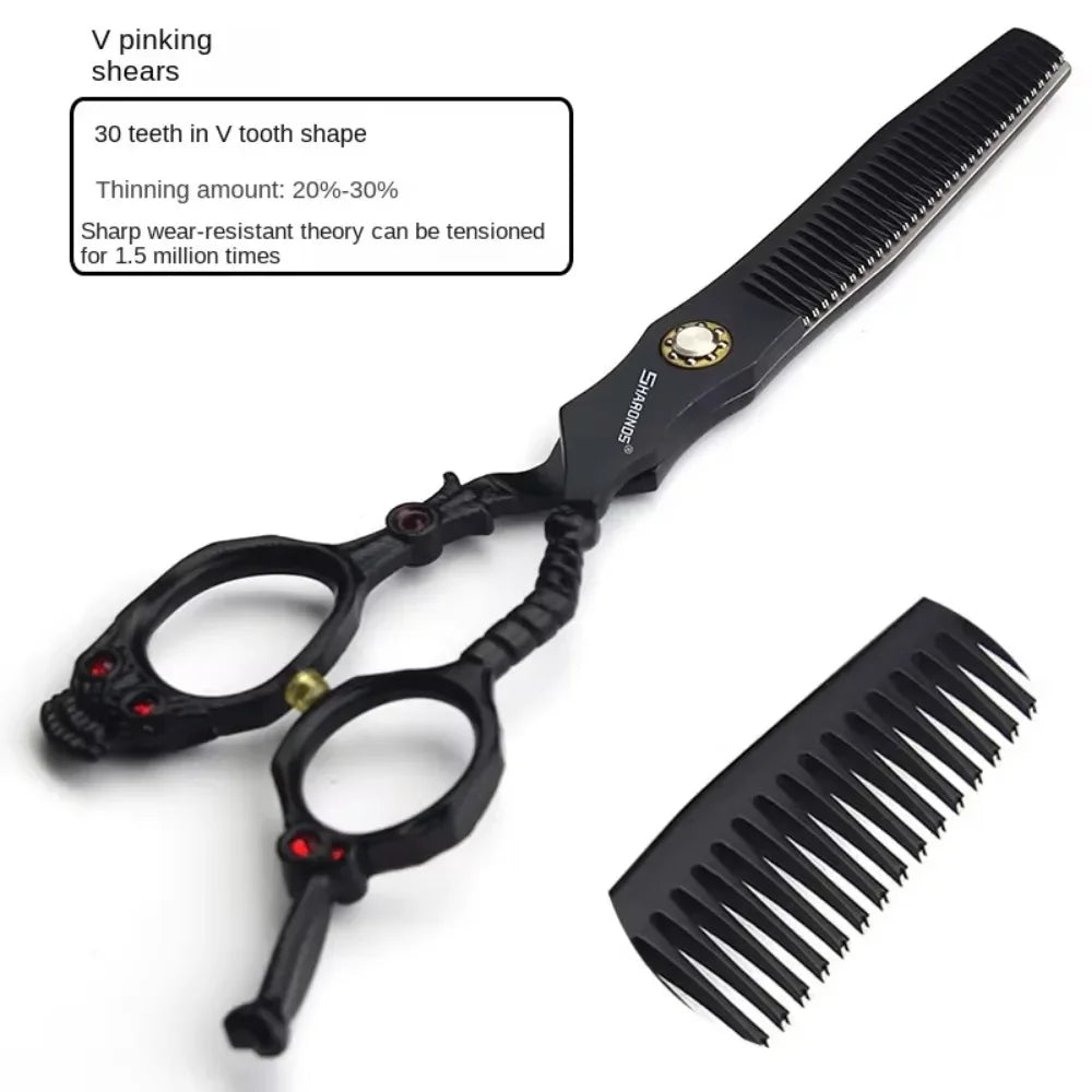 SHARONDS Japan 440C Professional Barber Scissors