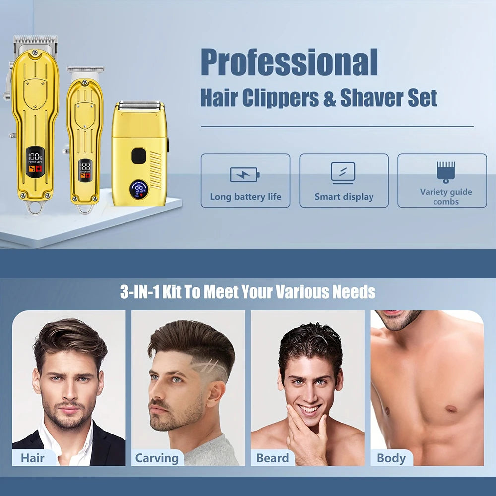 Edieu Pro Cordless Barber Clipper