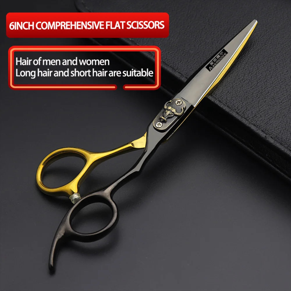 Axemoore 6-Inch Premium Barber Scissors — Cutting & Thinning Sets