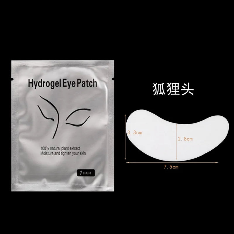 Under-Eye Patches for Lash Extensions — 50 Pairs, 5 Styles
