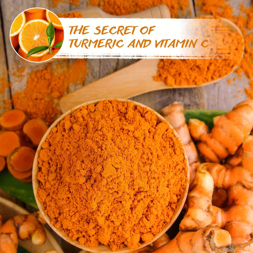 Turmeric & Vitamin C Clay Mask — Brightening, 1 to 3 Pack