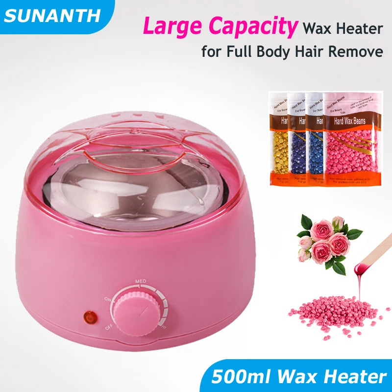 DOLL WAX 500ml Wax Melting Machine — Quick Heat, EU & US