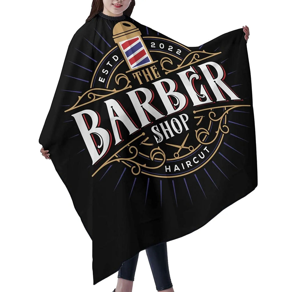 Antistatic Hairdresser Cape & Apron — Salon Haircut Gown