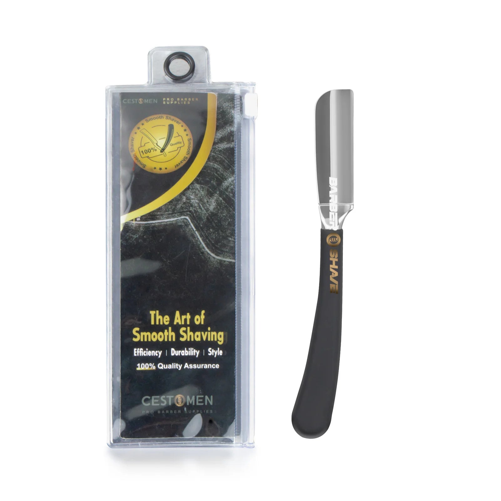 Professional Barber Razor — Gold & Silver Finish with Gift Options