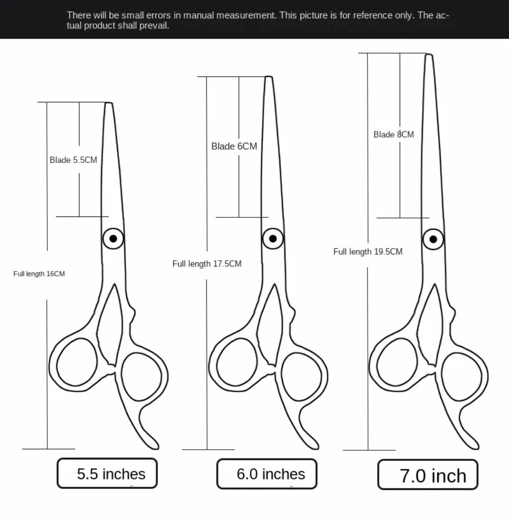SHARONDS Japan 440C Professional Barber Scissors