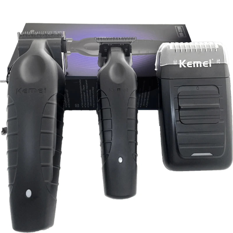 Kemei Professional Clipper Kit — KM-2296, KM-2299 or KM-1102