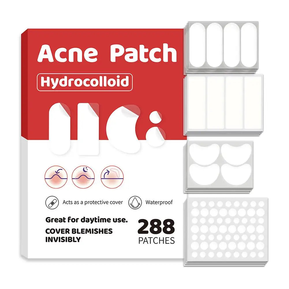 Large-Capacity Pimple Patch Set — Multi-Size Hydrocolloid Value Pack