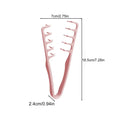 Wide-Tooth Detangling & Volumizing Comb — Pink & Gray