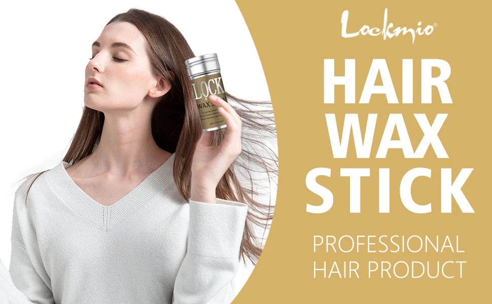 LOCKMIO Hair Wax Stick — Kids, Women & Natural Wigs