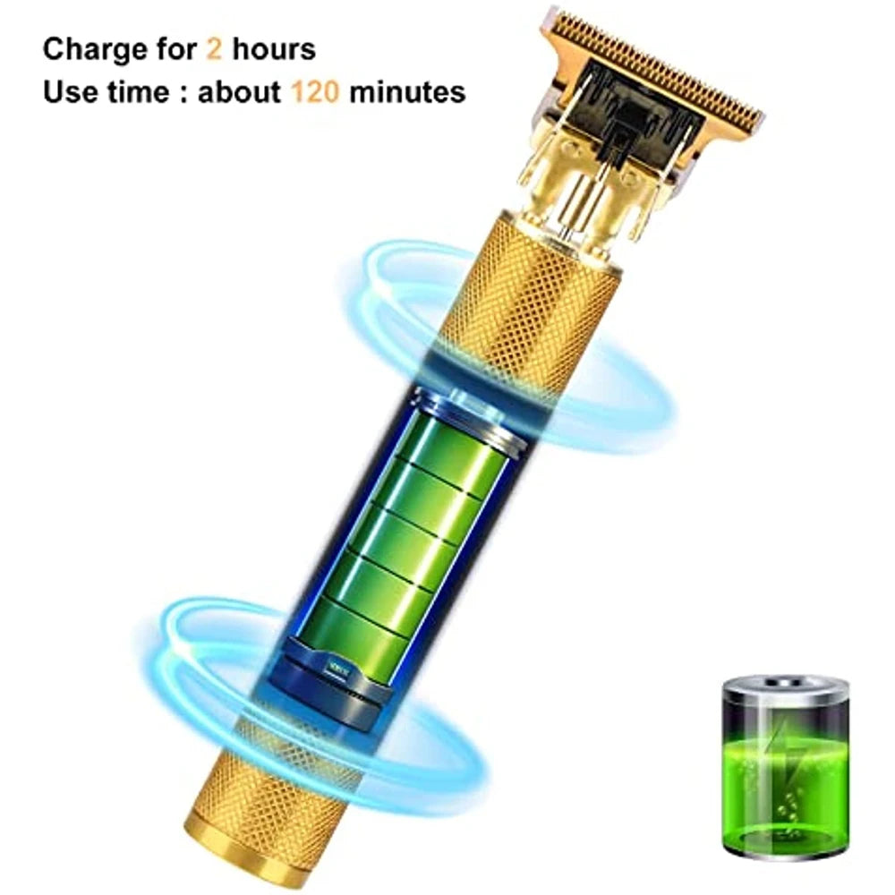 FKIV T9 Vintage Rechargeable Barber Clipper