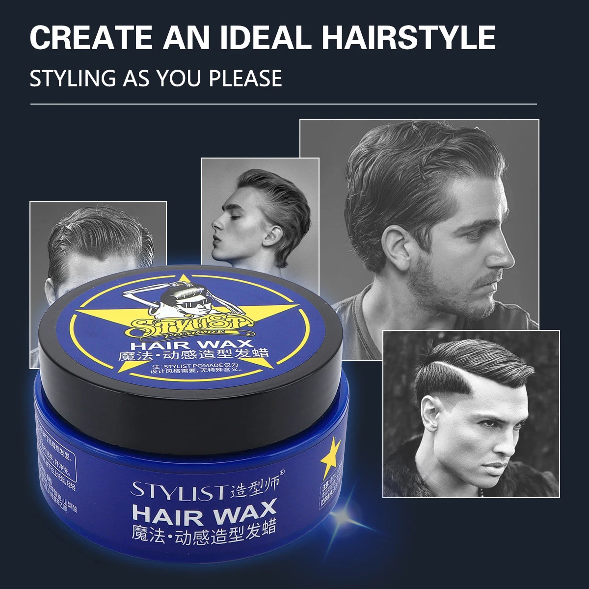 Professional Barber Restoring Hair Pomade — Salon Grade