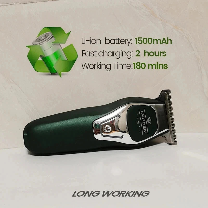 Mini Portable Bald Head Clipper — Cordless, 180min Runtime