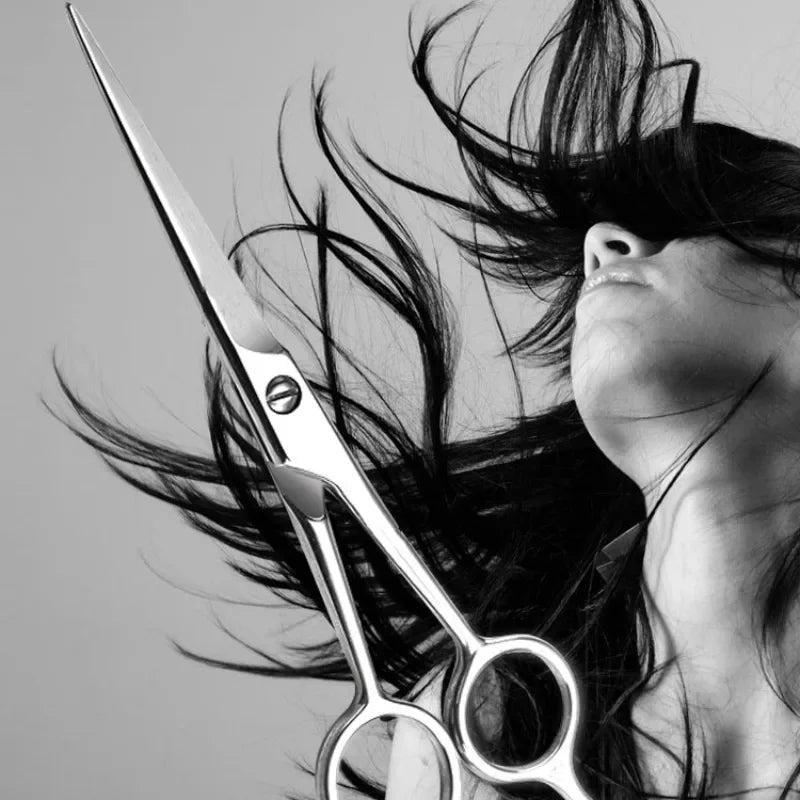 Professional Barber Hair Scissors — 5.5" to 7" Stainless Steel