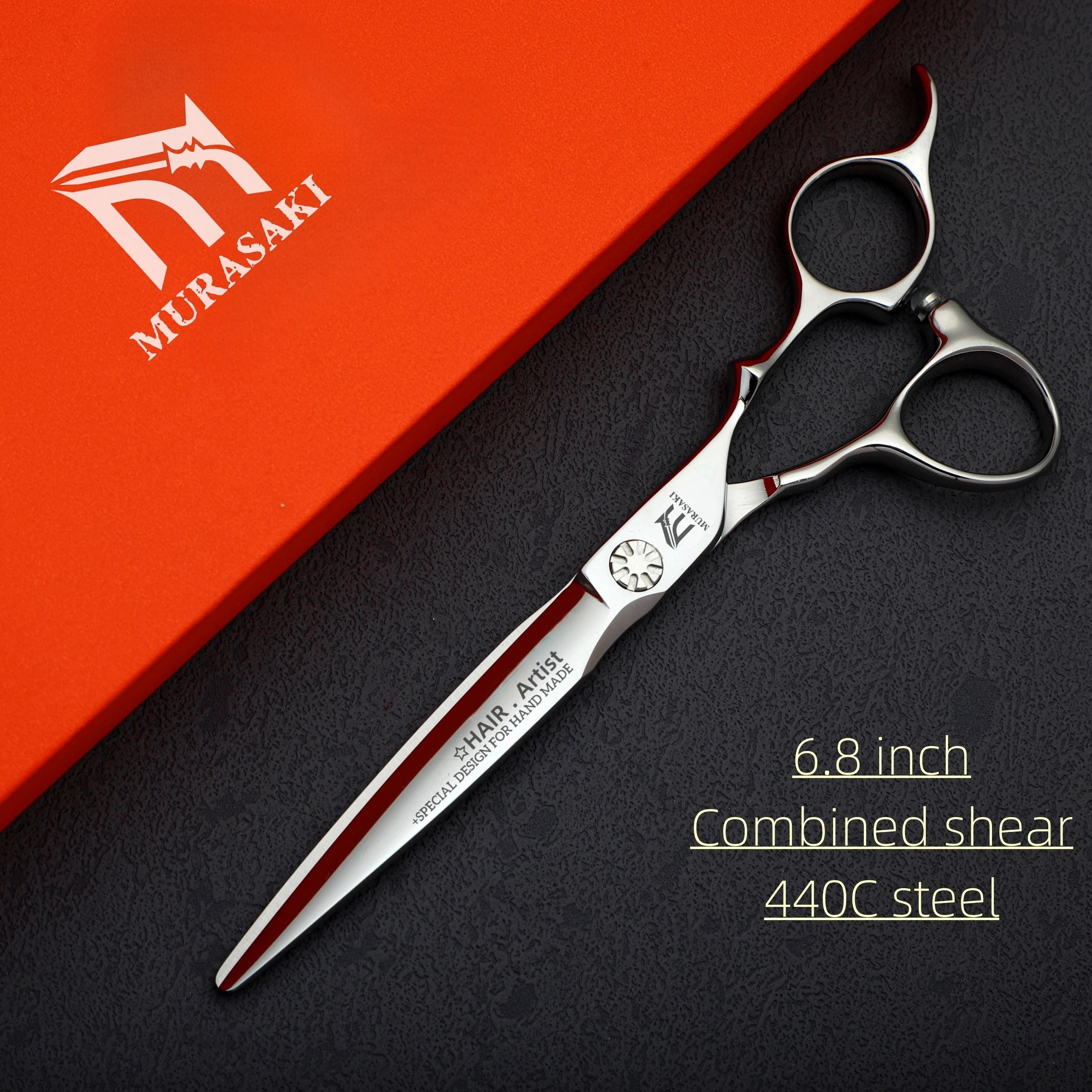JIXIU Japan 440C Barber Scissors — 6.0" to 6.8" Set