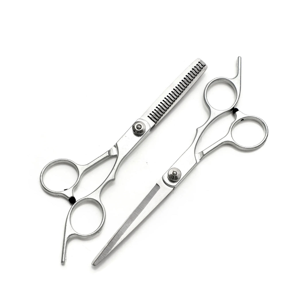 VP Professional Barber Scissors — Gray, Black & Silver