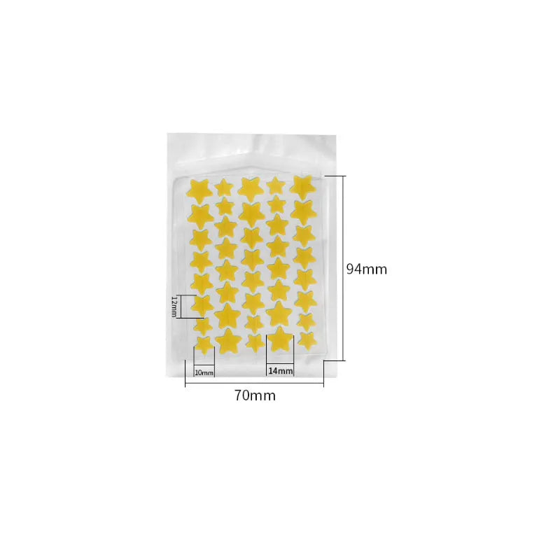 Colorful Hydrocolloid Pimple Patches — Spot Treatment, Fun Colors