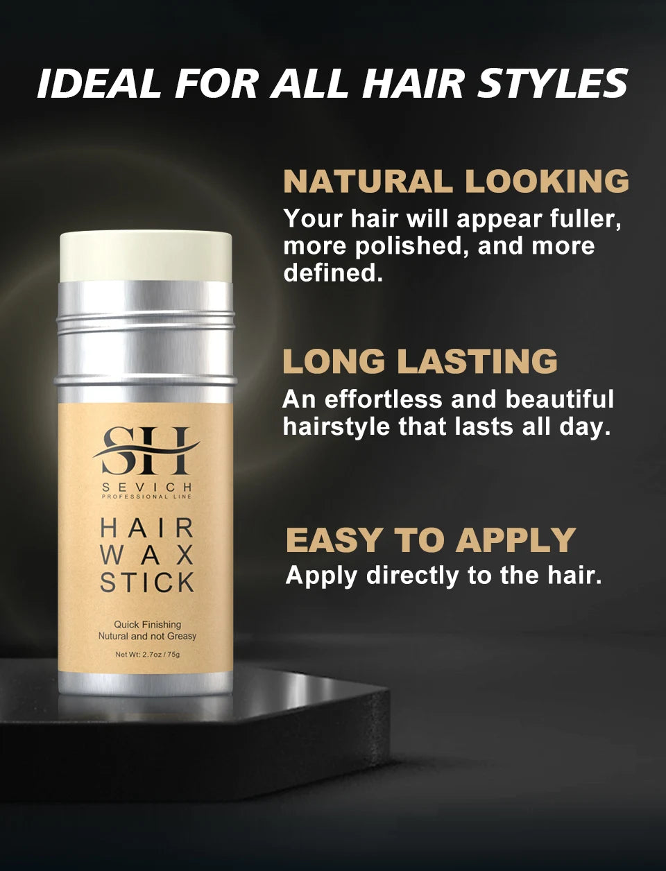 Sevich Anti-Frizz Women's Pomade — 16g & 75g, 4 Scents