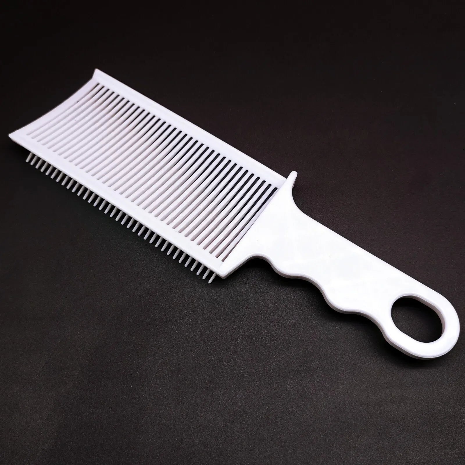 Flat Top Fade Comb & Brush Kit — Grey & White