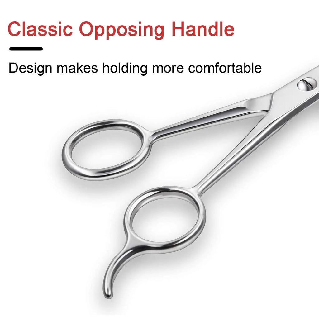 Stainless Steel Barber Scissors — 5.5", 6" & 7"