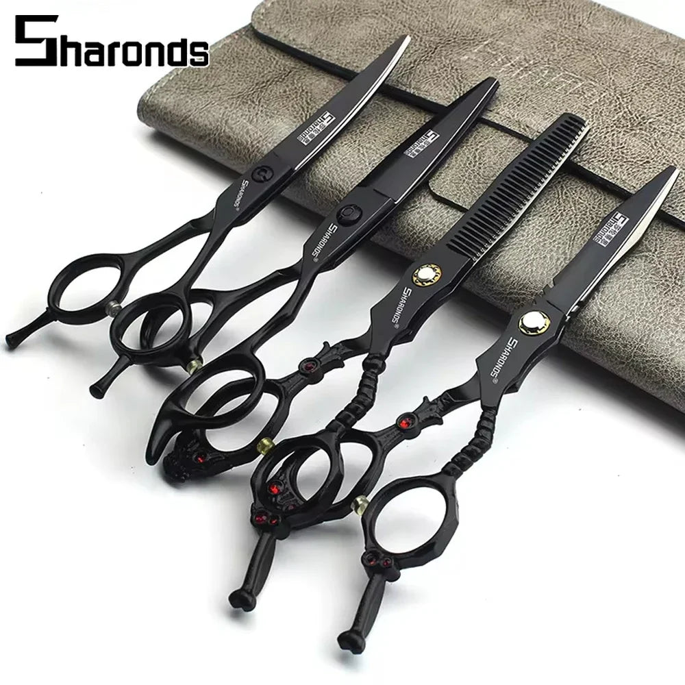 SHARONDS Japan 440C Professional Barber Scissors
