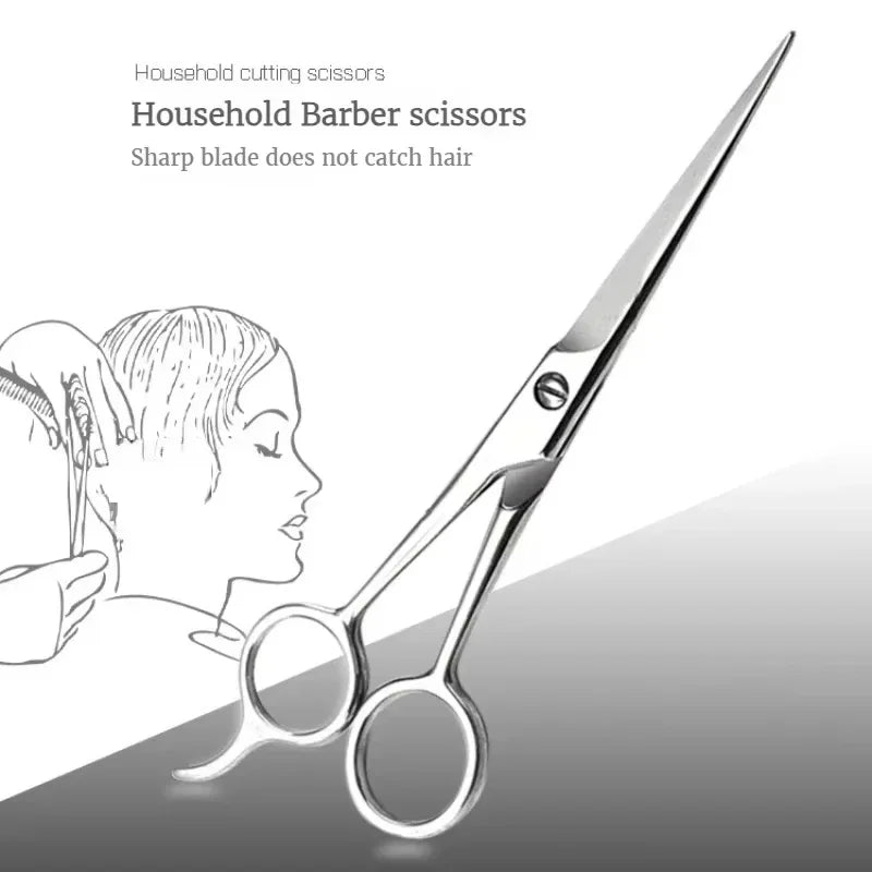 Barber Hairdressing Scissors — Stainless Steel, 5.5" to 7"