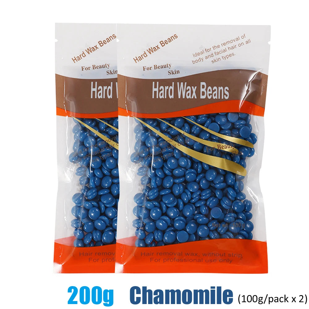 Hard Wax Beans — 50g to 500g, Brazilian & Lavender Scents