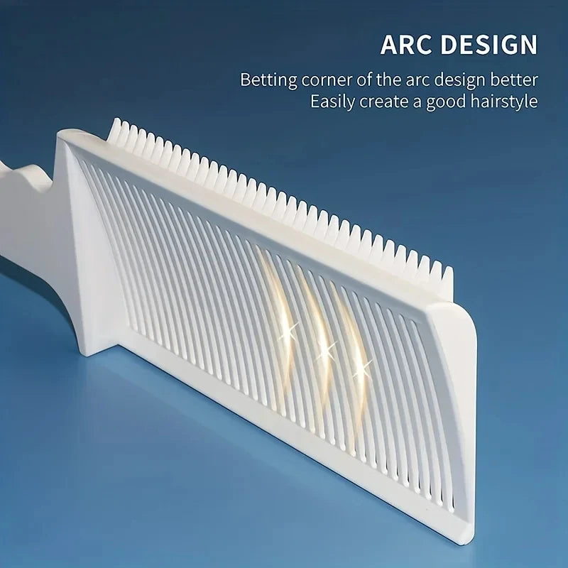 Wide Flat-Top Barber Comb — 22.5cm Professional Fade Comb