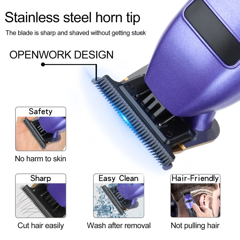 HIENA Professional Wireless Barber Clipper — 6 Colors