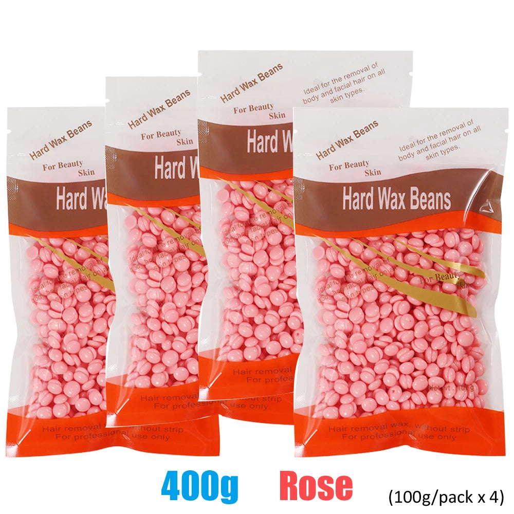 Hard Wax Beans — 50g to 500g, Brazilian & Lavender Scents