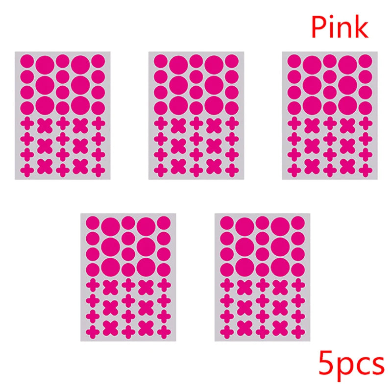 Colorful Pimple Patches 180-Pack — Hydrocolloid Spot Treatment