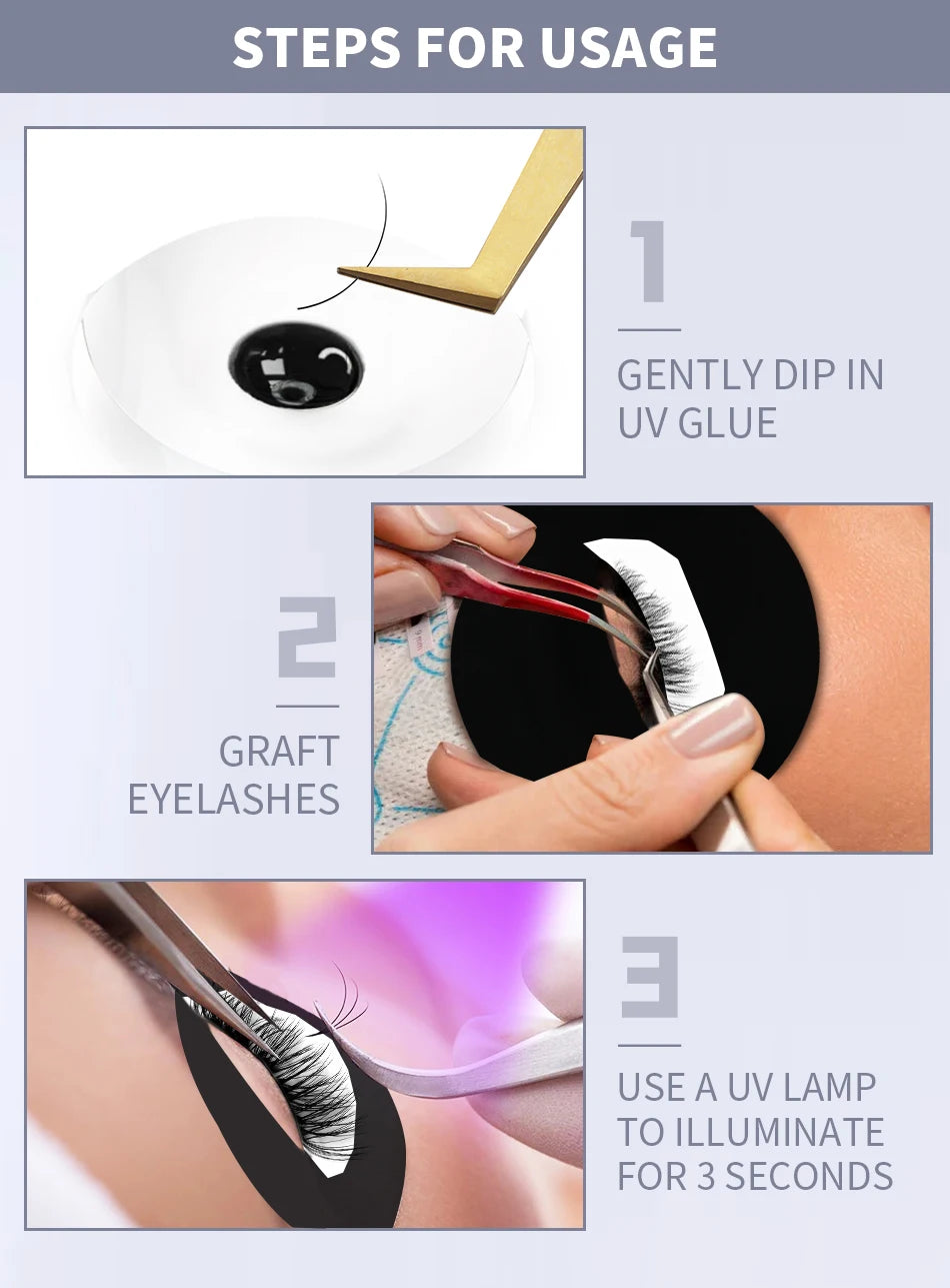 JOMAY UV-Blocking Under-Eye Patches — Lash Extension Protection