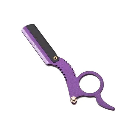 BARBERTOP Colorful Straight Razor — 5 Bold Colors, Replaceable Blade