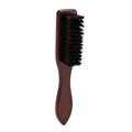 BARBERTOP Men's Boar Bristle Beard Brush — Wood Handle