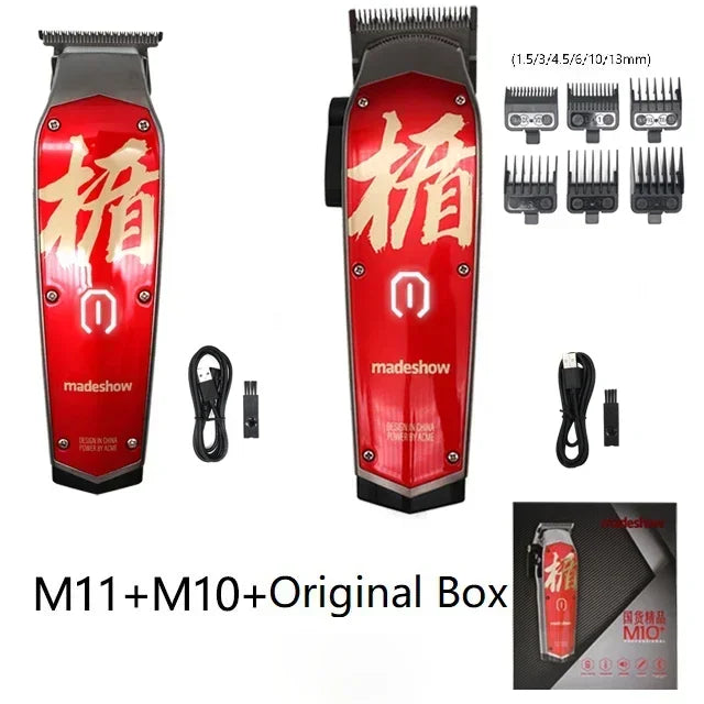 Madeshow M10 Adjustable Cordless Barber Clipper