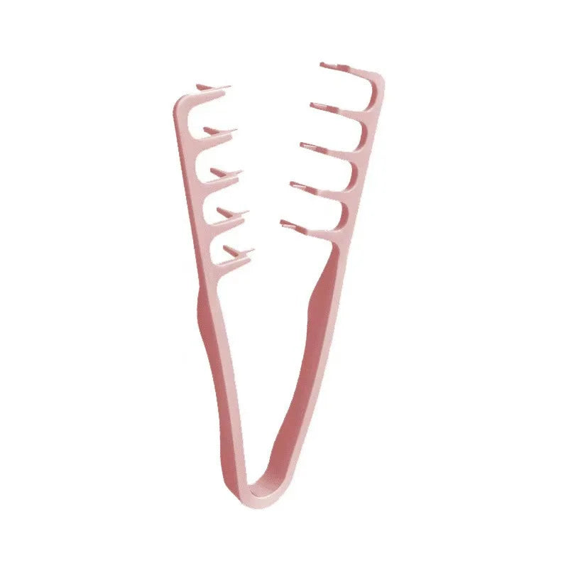 Korea-Style Wide-Tooth Volumizing Comb — 4 Colors