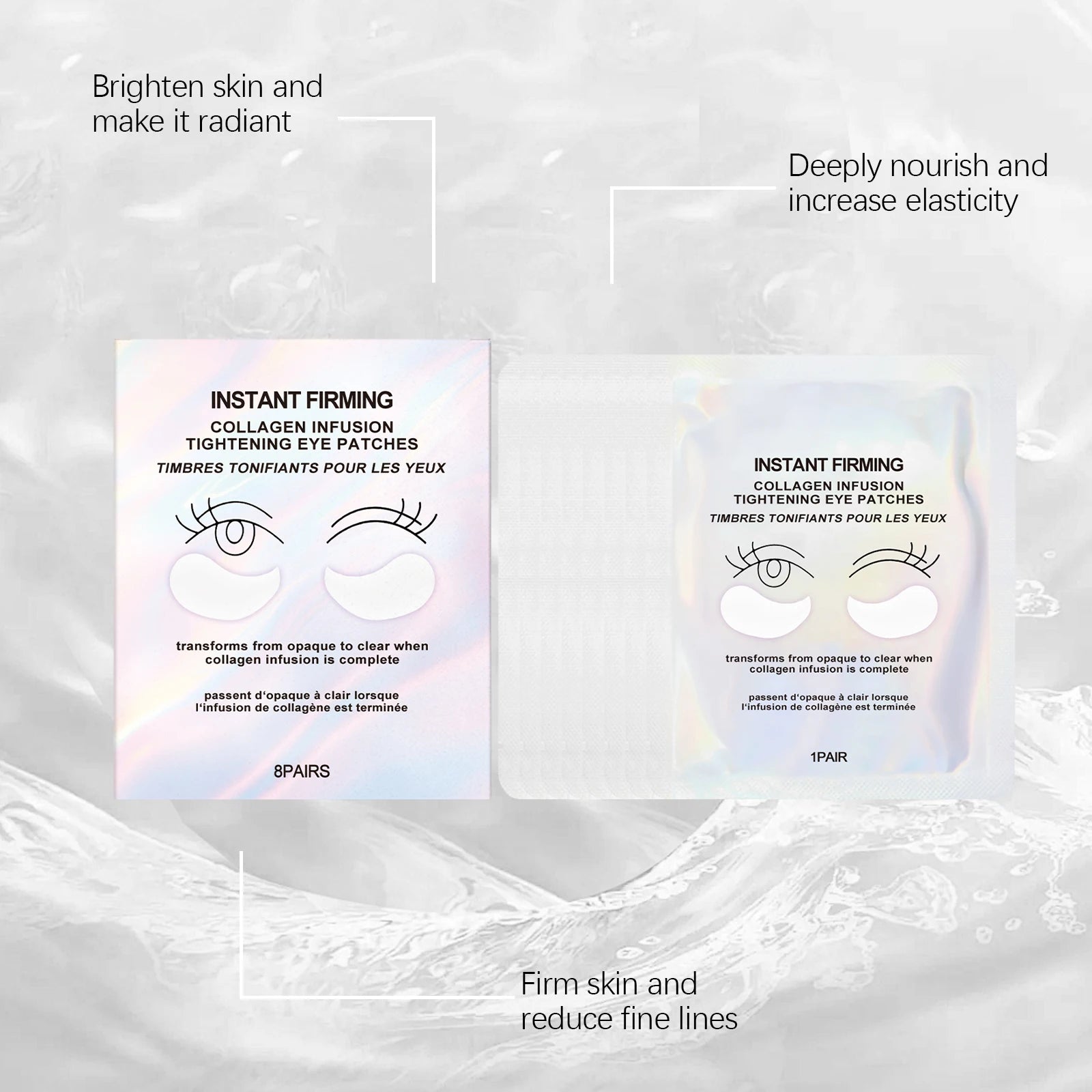 Collagen Under-Eye Patches — Lash Extension Isolation and Anti-Aging