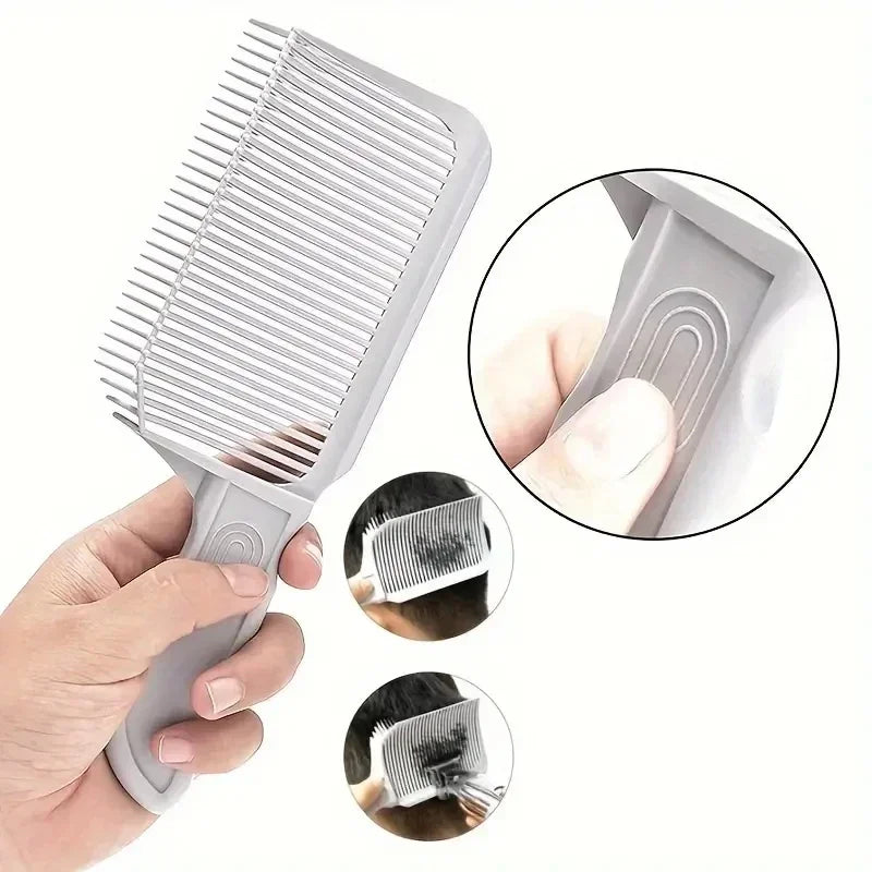 Professional Blending Fade Comb — Heat Resistant, 3 Colors