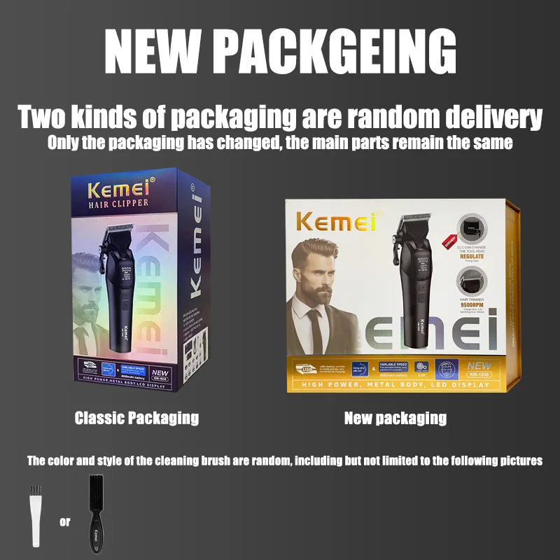 Kemei KM-1858 10W DLC Cordless Clipper