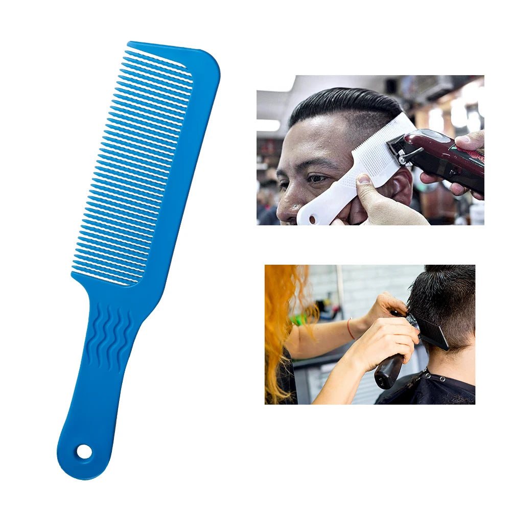 Professional Hairdressing Clipper Comb — Dual Tooth, 6 Colors