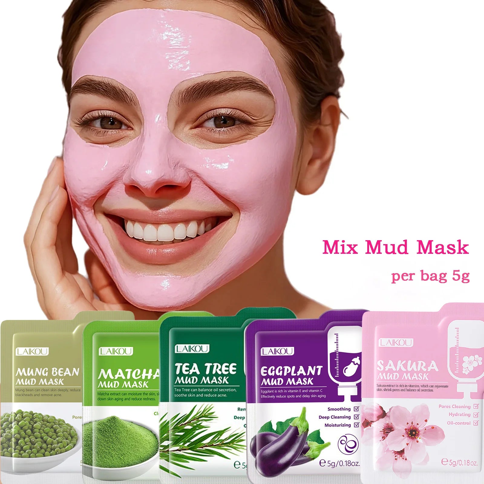 Purifying Clay Facial Mask — Pore Refining & Oil Control