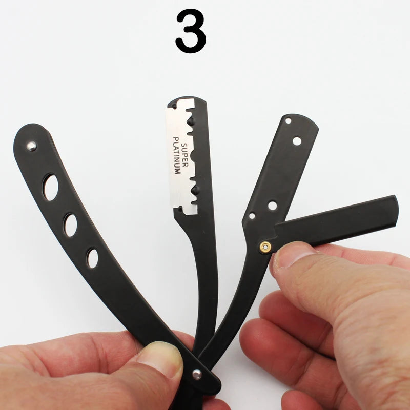 ZqZq Straight Razor Starter Kit — 10 Blades Included