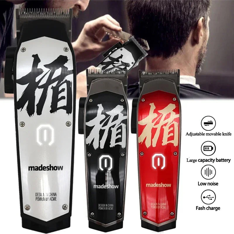 Madeshow M10 Adjustable Cordless Barber Clipper