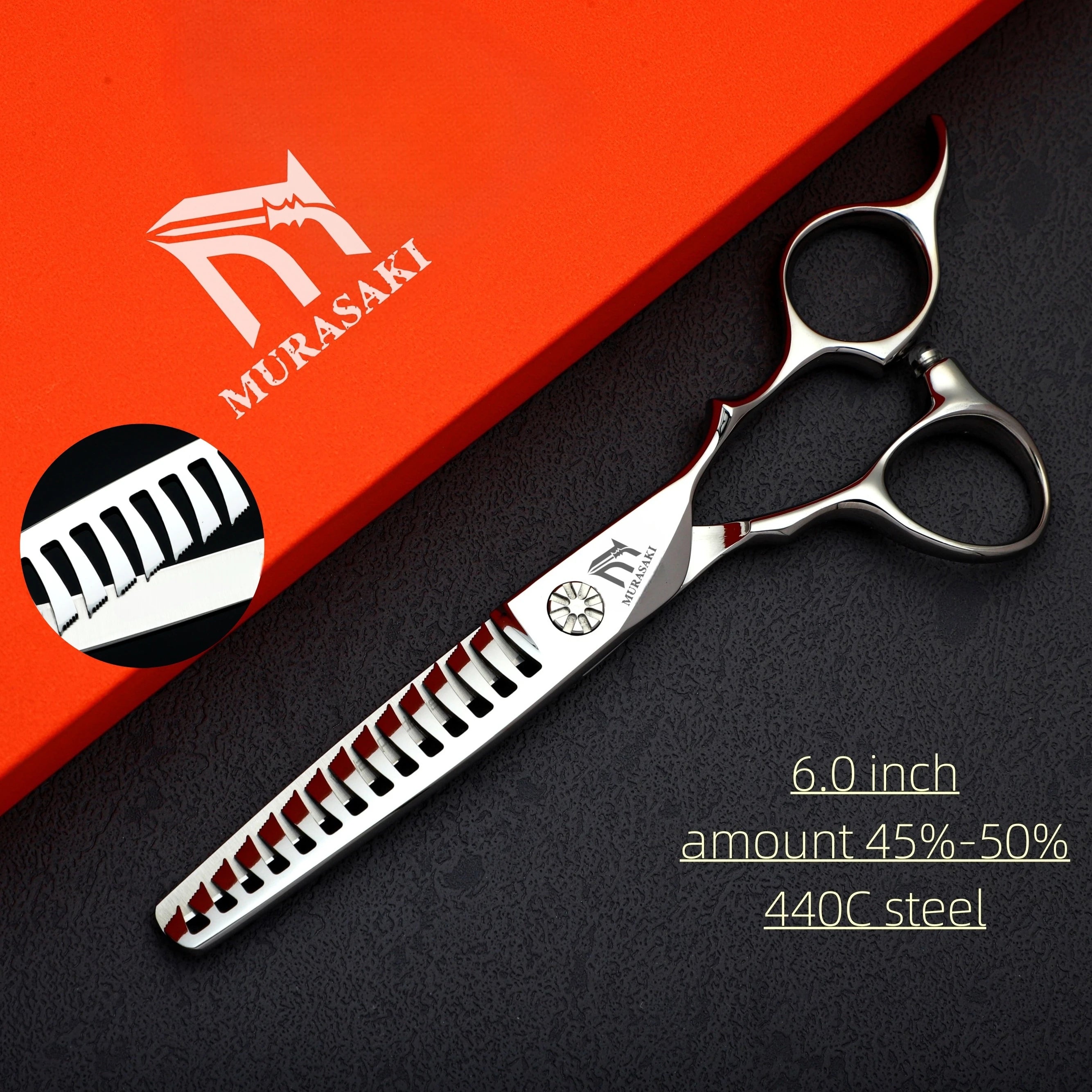 JIXIU Japan 440C Barber Scissors — 6.0" to 6.8" Set