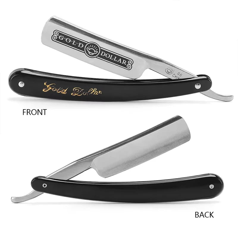 Classic Folding Straight Razor — Barbershop Edition