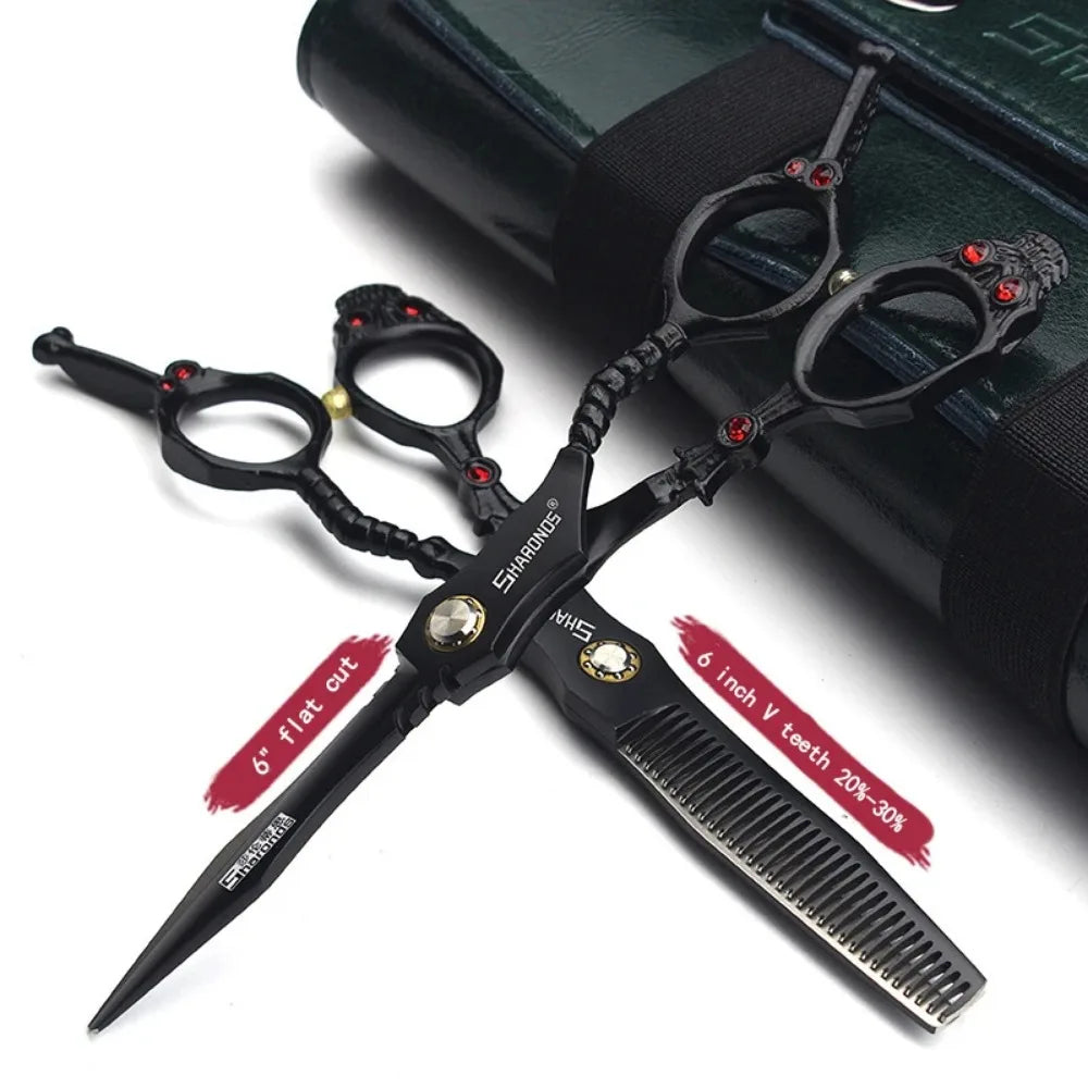 SHARONDS Japan 440C Professional Barber Scissors