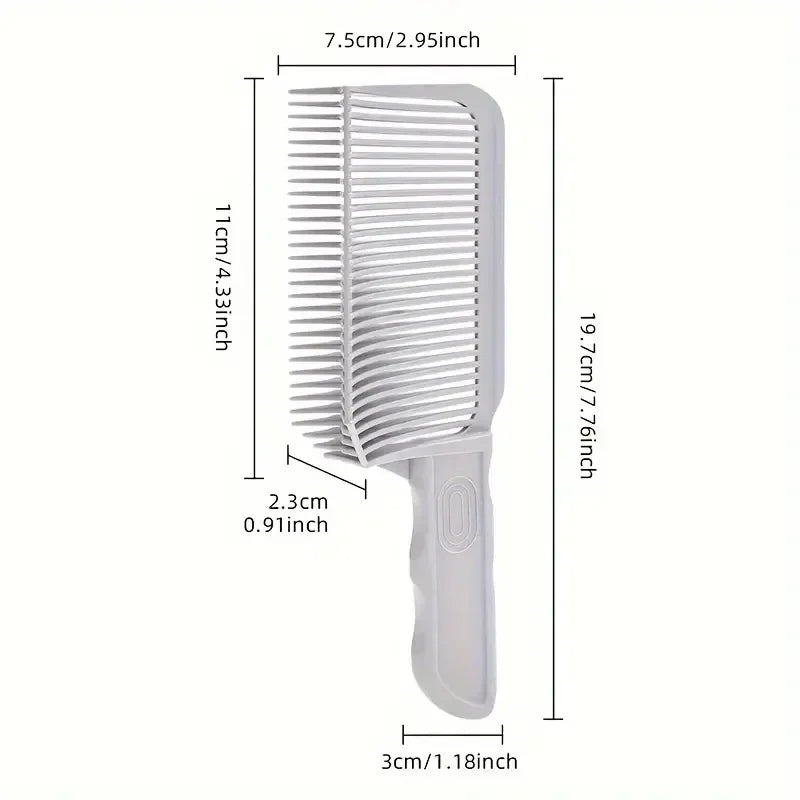 Professional Blending Fade Comb — Heat Resistant, 3 Colors