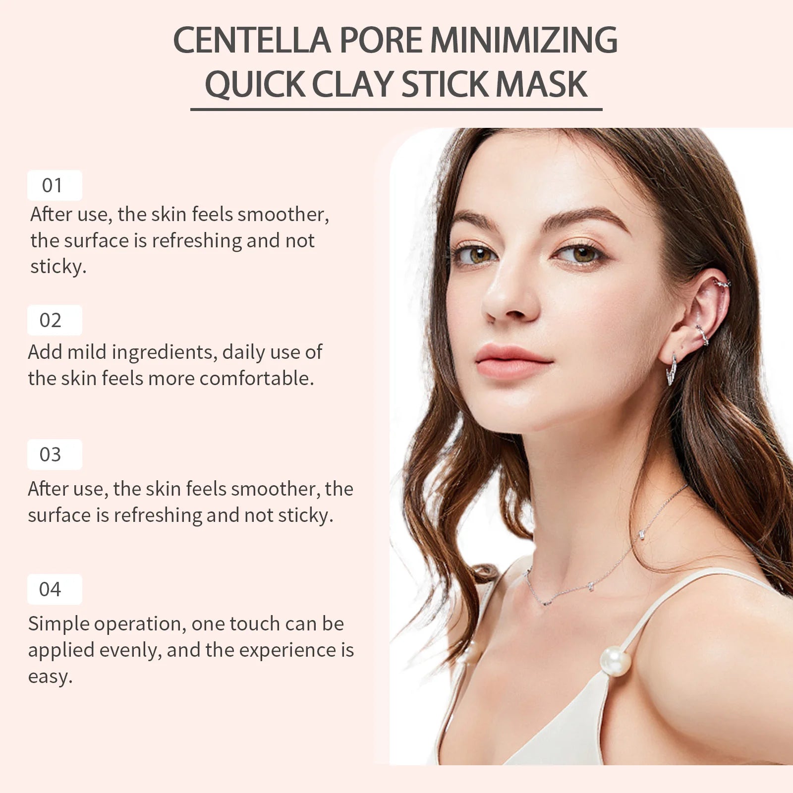 Centella Asiatica Clay Mask Stick — K-Beauty Soothing & Barrier Repair