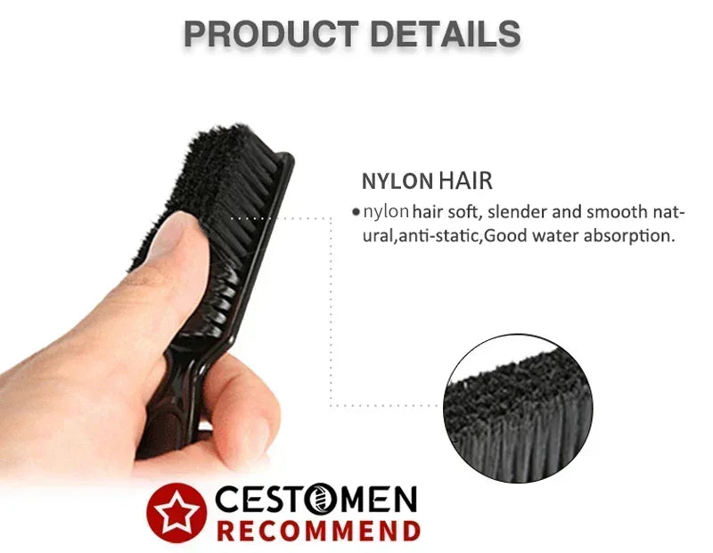 Professional Barber Blade Cleaning Brush — Clipper Maintenance Tool